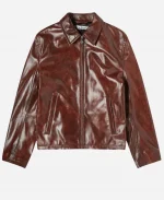 Michael Jackson Brown Leather Jacket