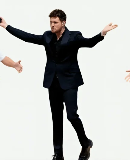 2026 World Cup Michael Bublé Black Suit