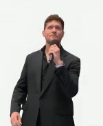 FIFA World Cup Opening Michael Bublé Black Suit