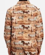  Miles Gutierrez-Riley Off Campus S01 Dexter Horse Print Jacket