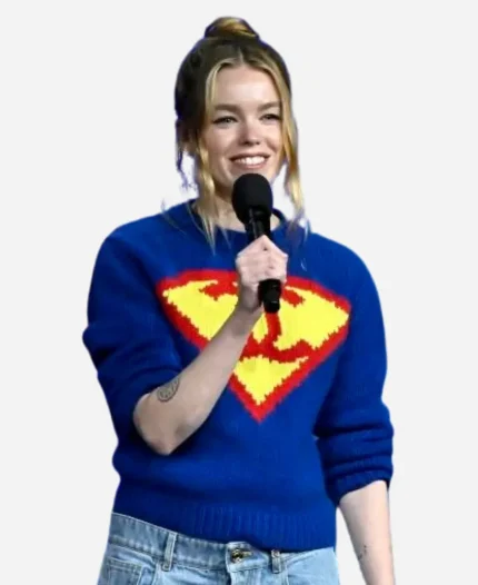 Chanel Cashmere Blue Sweatshirt