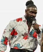 Oba Femi WWE Monday Night RAW 2026 Floral Print Shirt
