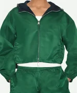 Zanna Roberts Rassi 2026 Green Hooded Jacket