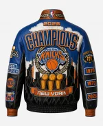 New York Knicks 2026 NBA Championship Jeff Hamilton Leather Jacket