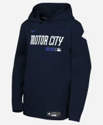 Nike 2026 Detroit Tigers MLB Therma-FIT Navy Blue Hoodie