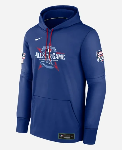Nike 2026 MLB All-Star Game USA 250th Anniversary Royal Blue Hoodie