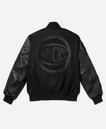 New York Knicks Nike Black 2026 NBA Finals Champions Jacket