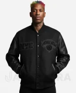 Nike 2026 NBA Finals Champions Knicks Black Jacket