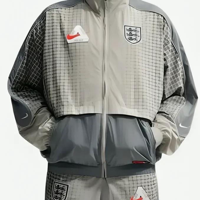 Nike x Palace 2026 World Cup England Track Jacket - Grey