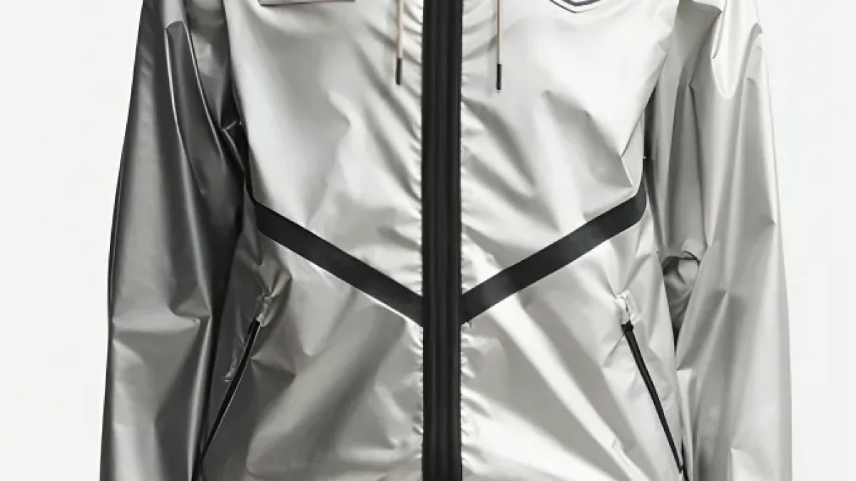 Nike x Palace England 2026 World Cup Silver Hooded Jacket