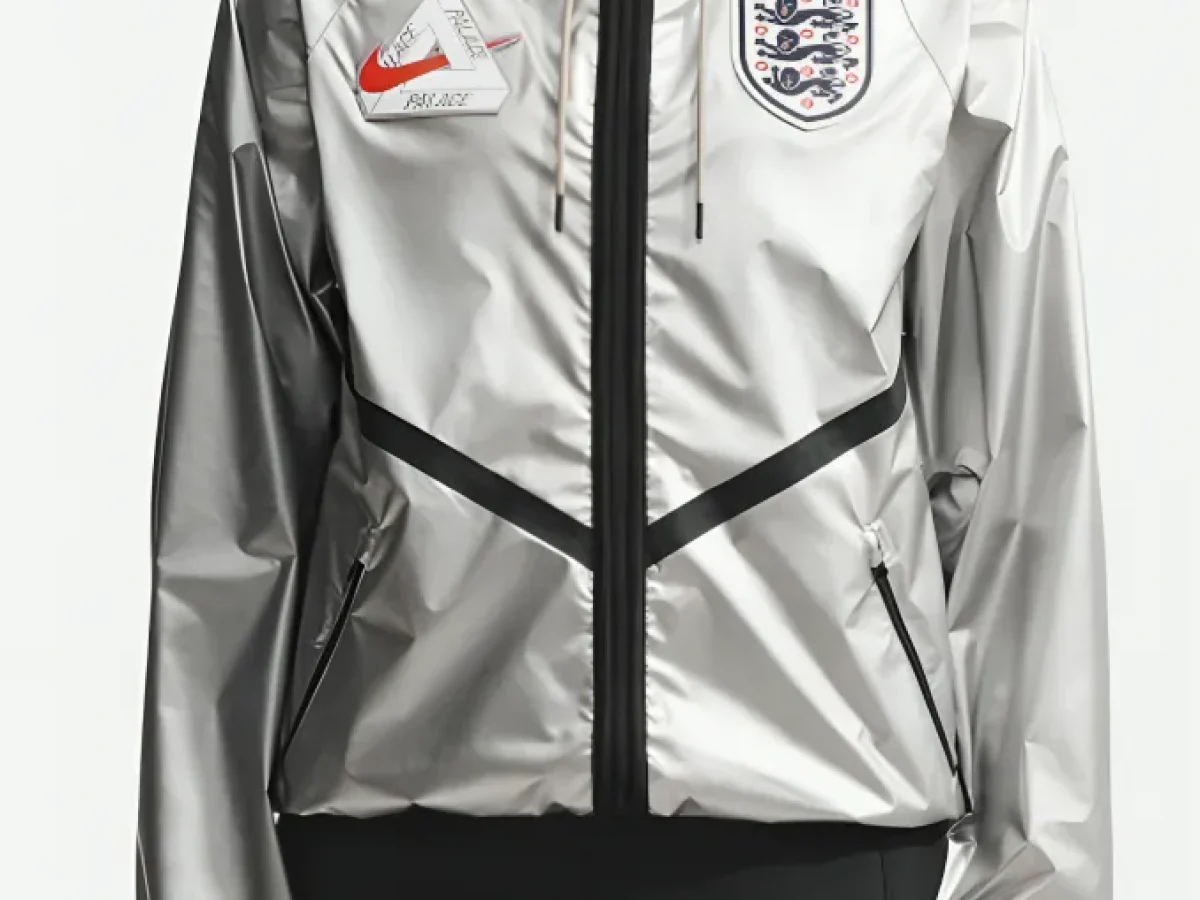 Nike x Palace England 2026 World Cup Silver Hooded Jacket