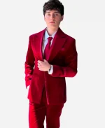 3rd Annual Critics Choice Awards LA 2026 Noah Schnapp Marron Suit