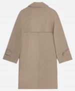 ONE LUCKY DAY VLOG Kim Taehyung Beige Trench Coat