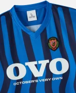 October's Very Own Stripe Soccer Blue Jersey