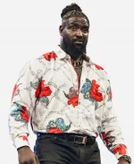 Monday Night RAW Oba Femi Floral Shirt