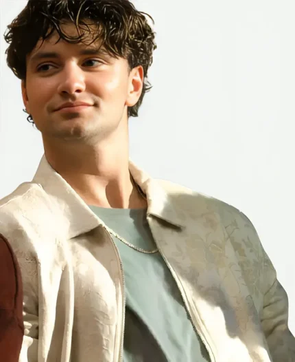 Khobe Clarke 2026 Off Campus S01 Beau Maxwell Cream Jacket