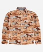 Off Campus S01 Dexter Horse Print Jacket