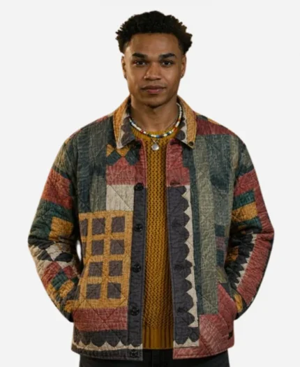 Miles Gutierrez-Riley Off Campus S01 Patchwork Jacket