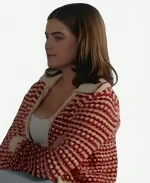 Ella Bright Off Campus S01 Red Striped Sweater