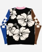 Dean di Laurentis 2026 Off Campus S01 Stephen Kalyn Hibiscus Stripe Cardigan