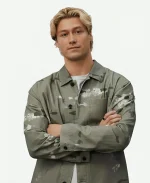 Stephen Ka­lyn Off Cam­pus S01 Green Worker Jack­et
