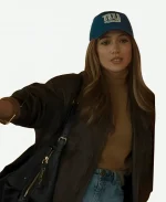 Office Romance 2026 Jennifer Lopez Leather Jacket