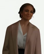 Office Romance 2026 Jennifer Lopez Wool Coat
