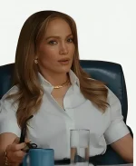 Jennifer Lopez Office Romance 2026 White Shirt