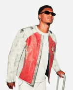 Under Armour x 424 Leather Racing Jacket