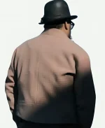 Jason Momoa Tv Series On The Roam Season 02 Houndstooth Pink Wool Checkered Jacket