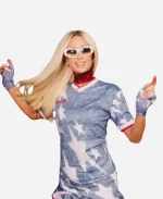 Paris Hilton 1994 Denim World Cup Shirt