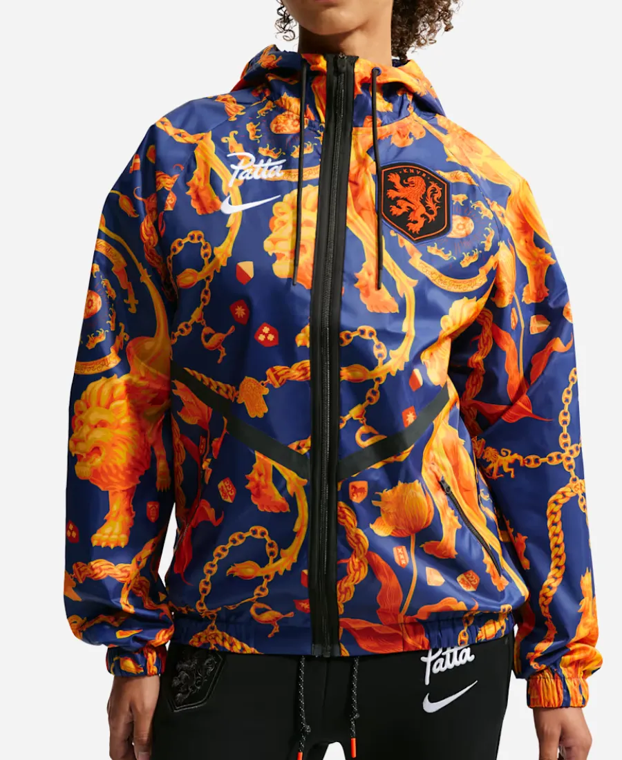 Patta x Nike Netherlands Anthem Hooded Jacket Patta Netherlands Anthem Jacket