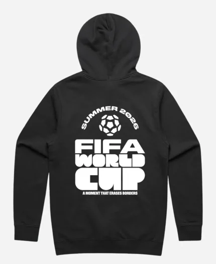 Peace Collective FIFA World Cup 2026 Graphics Black Hoodie