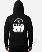 Peace Collective 2026 FIFA World Cup Graphics Black Hoodie