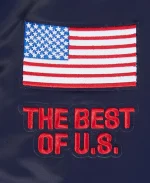 Pro Standard USMNT Classic Navy Satin Jacket