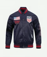 Unisex Pro Standard United States Men’s National Team 2026 World Cup Navy Satin Jacket