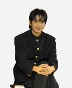 Dating Alys Perez 2026 Press Rabin Angeles Gakuran Jacket