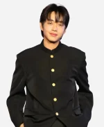 Dating Alys Perez 2026 Press Conference Rabin Angeles Gakuran Jacket