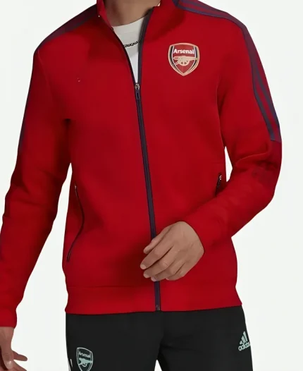 Rafe Spall TV Series Trying Season 03 Jason Ross Red Track Jacket