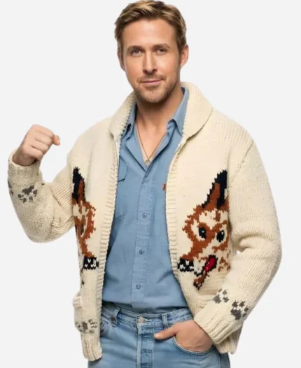 Project Hail Mary 2026 Ryan Gosling Wolf Sweater