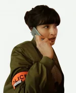 Lupin S03 Sofia Belkacem Green Jacket