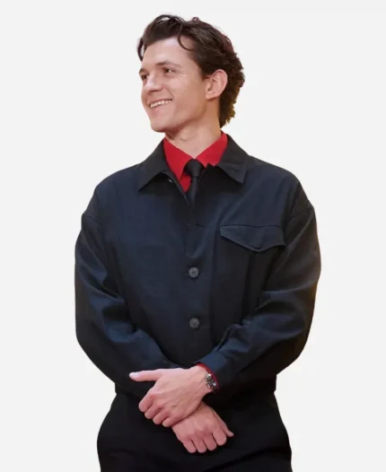 Spider Man Brand New Day Photocall Tom Holland Jacket