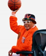 Spike Lee Knicks Orange Jacket