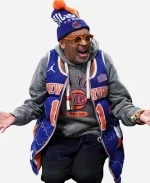Spike Lee New York Knicks Blue Puffer Vest
