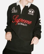 Jacob & Co Black Rugby Shirt