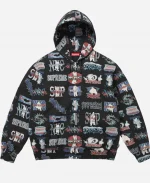 Supreme Flash Zip Up Hooded Sweatshirt