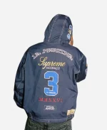 Supreme x La Martina x Jacob & Co Navy Hooded Jacket