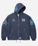 Supreme x La Martina x Jacob & Co Hooded Jacket In Navy