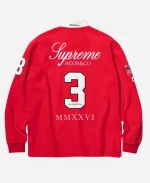 Supreme x La Martina x Jacob & Co Red Rugby Shirt