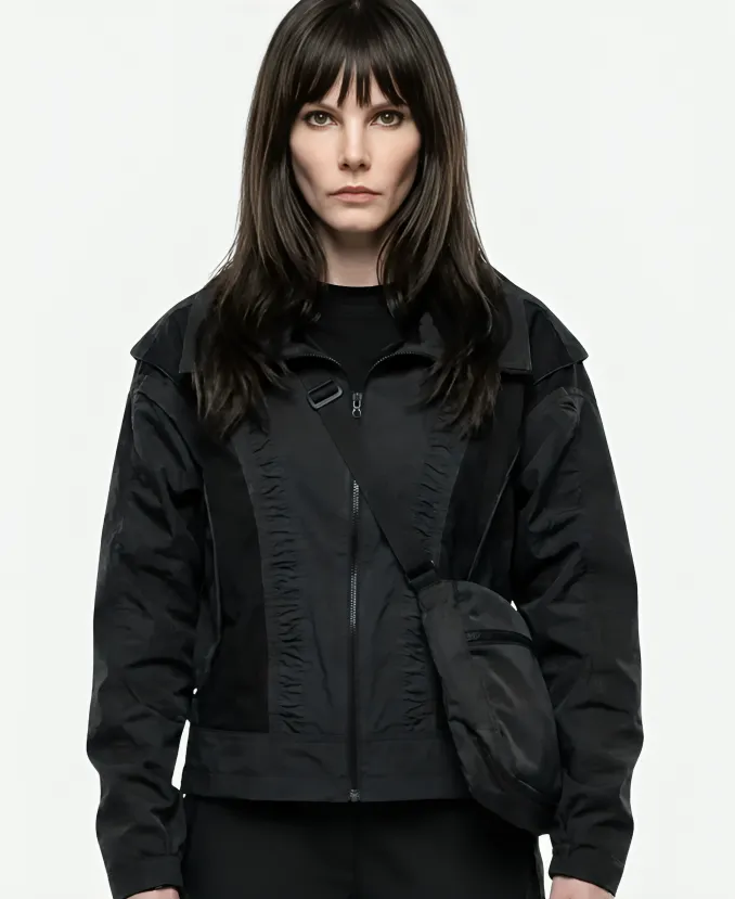 Sylvia Hoeks Ride or Die 2026 Black Jacket Ana Ride or Die S01 Black Jacket